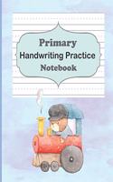 Primary Handwriting Practice Notebook: Handwriting Notebook With Dotted Lines, Dotted Mid-Line Notebook, Handwriting Printing Book, Blank Writing Book for Kindergarten, Preschool to K3 St(5 Writing Exercise)