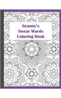 Granny's Swear Words Coloring Book