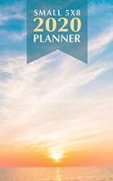 Small 5X8 2020 Planner: Blue Sky Daily, Weekly, Monthly & Yearly Planner Jan 1, 2020 - Dec 31, 2020 A Year at A Glance - Inspirational Quotes - Daily To Do's - Weekly View 