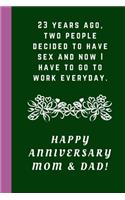 23 Years Ago Two People Decided To Have Sex And Now I Have To Go To Work Everyday