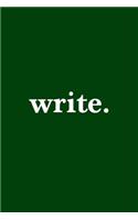 Write. Journal 6