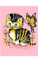 Cat Sketchbook: Cat Bordered Sketchbook for Kids. Funny Cat Drawing Book for Boys and Girls (Blank Bordered Sketchbooks)150 Pages Large 8.5x11 Cat Sketch Paper Book