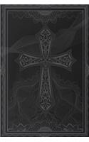 Satanism: Gothic Cross Notebook for Modern Satanic Laveyan Theistic Spiritual Belief