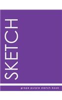 Grape Purple Sketch Book