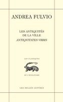 Les Antiquites de la Ville / Antiqvitates Vrbis