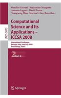 Computational Science and Its Applications-ICCSA 2008