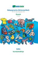 BABADADA, Babysprache (Scherzartikel) - Suomi, baba - kuvasanakirja: German baby language (joke) - Finnish, visual dictionary