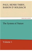 The System of Nature, Volume 1