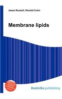 Membrane Lipids