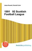 1991 92 Scottish Football League