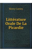 Littérature Orale de la Picardie