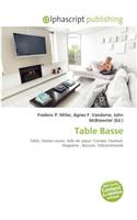 Table Basse