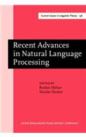 Recent Advances in Natural Language Processing