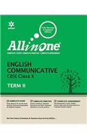 All in One English Communicative Cbse Class 10th Term-II