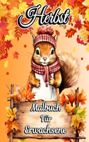 Herbst Malbuch für Erwachsene