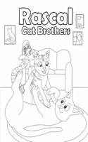 Rascal Cat Brothers Coloring Book