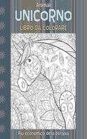 Libro da colorare - Più economico della terapia - Animali - Unicorno