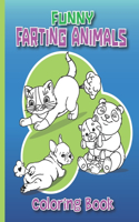 Funny Farting Animals Coloring Book: Super Cute Farting Animals Coloring Book (+15 Pages) For Adults And Kids. Laugh And Joke Time. Stress Relieving And Relaxing Designs with Paisley Pa