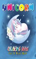 Unicorn Coloring Book for 3 Year Old