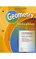 Geometry, Noteables: Interactive Study Notebook with Foldables: (Merrill Geometry)