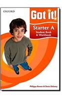Got it! Starter Level Student Book A and Workbook with CD-ROM: A four-level American English course for teenage learners
