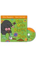 One Mole Digging A Hole Book and CD Pack