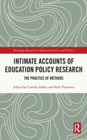 Intimate Accounts of Education Policy Research