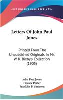 Letters Of John Paul Jones