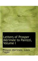 Letters of Prosper Macrimace to Panizzi, Volume I