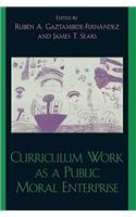 Curriculum Work as a Public Moral Enterprise