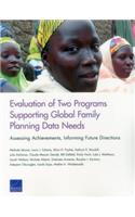 Evaluation of Two Programs Supporting Global Family Planning Data Needs