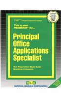 Principal Office Applications Specialist: Passbooks Study Guide