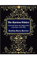 The Barstow Printer: A Personal Name and Subject Index to the Years 1910-1920(English)