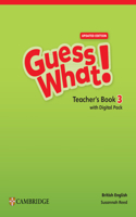 Guess What! British English Level 3 Teacher's Book with Digital Pack Updated