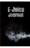 E-Juice Journal: Vaping Review: Blank Vape Log Notebook