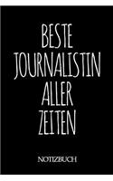 Beste Journalistin Aller Zeiten Notizbuch