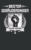 Bester Gebäudereiniger Aller Zeiten: Punktiertes Notizbuch Mit 120 Seiten Zum Festhalten Für Alle Notizen, Termine, Listen Und Vieles Mehr - Ebenfalls Eine Tolle Und Lustige Geschenkide