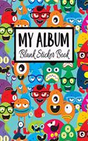 My Album Blank Sticker Book