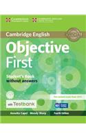 Objective First Student's Book Without Answers with Testbank