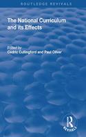 The National Curriculum and its Effects
