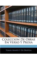 Coleccion De Obras En Verso Y Prosa