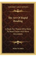 The Art of Rapid Reading