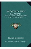 Katyayana And Patanjali