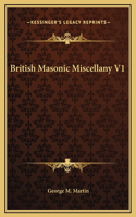 British Masonic Miscellany V1