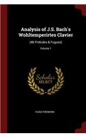 Analysis of J.S. Bach's Wohltemperirtes Clavier