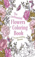 Enchanting Flowers Coloring Book