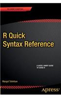 R Quick Syntax Reference