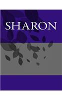 Sharon: Personalized Journals - Write In Books - Blank Books You Can Write In