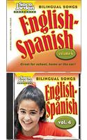 Bilingual Songs English-Spanish: Vol. 4 [With CD (Audio)]