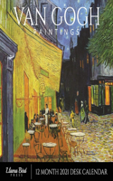 Van Gogh Paintings 2021 Desk Calendar